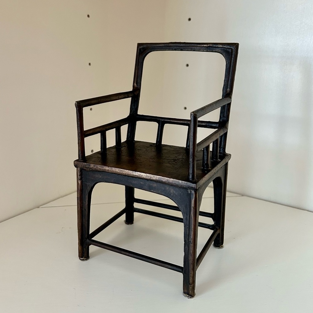 Pottery Barn Iron Miniature Chair